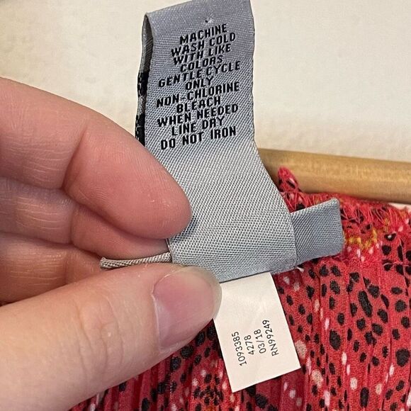 Catherine’s Chevron Printed Blouse Size 2X - Picture 4 of 8